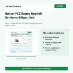 Hunter PCZ basınç regüleli damlama bölgesi seti hazır sulama seti görseli