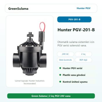 Hunter PGV-201-B 24V solenoid vana