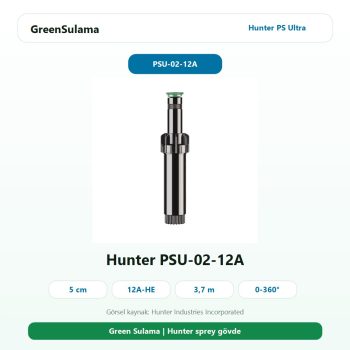 Hunter PS Ultra PSU-02-12A 5 cm 12A HE nozullu sprey spring ana ürün görseli