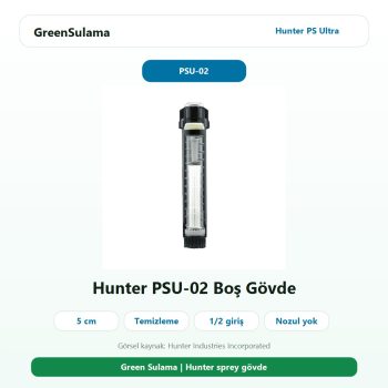 Hunter PS Ultra PSU-02 5 cm sprey spring boş gövde boş gövde ana ürün görseli