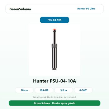 Hunter PS Ultra PSU-04-10A 10 cm 10A HE nozullu sprey spring ana ürün görseli