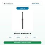 Hunter PS Ultra PSU-06-8A 15 cm 8A HE nozullu sprey spring ana ürün görseli