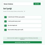 Hunter PS Ultra Sprey Gövde ve Nozul Seti hazır set görseli