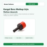 Kangal Boru Matkap Uçlu Delme Aparatı kangal boru delme ve sulama bağlantı aparatı