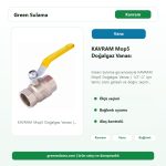 KAVRAM Mop5 Doğalgaz Vanası | 1/2″–2″ Green Sulama ana ürün görseli