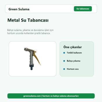 Metal Su Tabancası hortum ve bahçe sulama aksesuarı