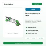 METSAN Roket MT-ONE Şanzımanlı Yağmurlama Başlığı | 2″ Giriş, 26–52 m Menzil ana ürün görseli