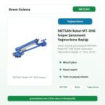 METSAN Roket MT-ONE Sniper Şanzımanlı Yağmurlama Başlığı | 2″ Giriş, 26–52 m Menzil Green Sulama ana ürün görseli