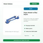 METSAN Roket MT-ONE Sniper Şanzımanlı Yağmurlama Başlığı | 2″ Giriş, 26–52 m Menzil ana ürün görseli
