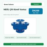 NESİL Çift Küreli Vantuz | DN50–DN200 | PN10–16 – DN200 urun gorseli