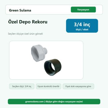 Üzümcü Özel Depo Rekoru 3 4" Üzümcü Ek Parçalar ürün görseli