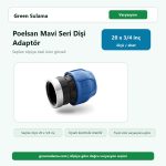 Poelsan Mavi Seri Kablin Dişi (Galvaniz Metal Yüzüklü) 20 Poelsan Kaplin Ek Parçalar ürün görseli
