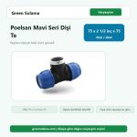 Poelsan Mavi Seri Kablin Dişi TE (Galvaniz Metal Yüzüklü) Poelsan Kaplin Ek Parçalar ürün görseli