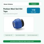 Poelsan Mavi Seri Kablin Kör Tapa (Sonlandırma) 110 Poelsan Kaplin Ek Parçalar ürün görseli