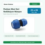 Poelsan Mavi Seri Kablin Redüksiyon Manşon 25 X 20 Poelsan Kaplin Ek Parçalar ürün görseli
