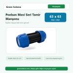 Poelsan Mavi Seri Tamir Manşonu (Kayar Manşon) 63 Poelsan Kaplin Ek Parçalar ürün görseli