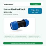 Poelsan Mavi Seri Tamir Manşonu (Kayar Manşon) 75 Poelsan Kaplin Ek Parçalar ürün görseli