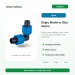 Poelsan Ters Kilitli Dirsek ana ürün görseli