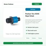 Poelsan Ters Kilitli Nipel Erkek Green Sulama ana ürün görseli