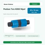 Poelsan Ters Kilitli Nipel 20x16 Poelsan Damlama Sulama Sistemleri ürün görseli