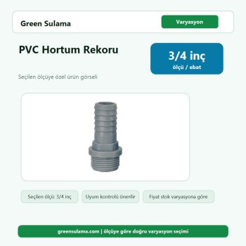 Üzümcü Pvc Hortum Rekoru – 3/4″ urun gorseli