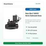 Rain Bird 100HV Serisi solenoid vana