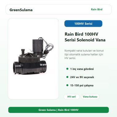Rainbird Keçiören: Ürün, Kurulum ve Keşif Rehberi