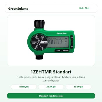 Rain Bird 1ZEHTMR standart musluk tipi sulama zamanlayıcısı