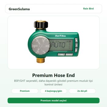 Rain Bird Musluk Tipi Pilli Kontrol Ünitesi Premium Rain Bird Otomatik Sulama Sistemleri ürün görseli