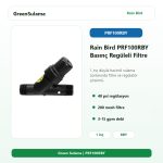 Rain Bird PRF100RBY 1 inç basınç regüleli filtre