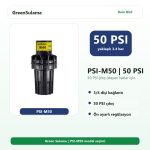 Rain Bird PSI-M Basınç Regülatörü Model Seçimi