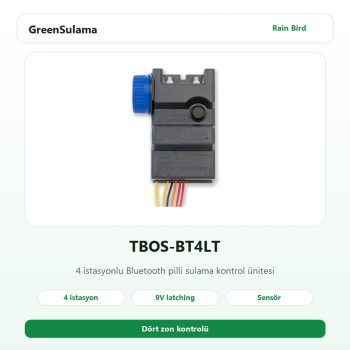 TBOS BTLT Rain Bird Pilli Kontrol Üniteleri 4 Rain Bird Bluetoothlu Kontrol Ünitesi ürün görseli