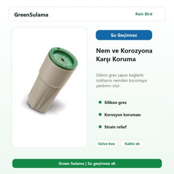 Rain Bird WC20 silikon dolgulu su geçirmez kablo ek