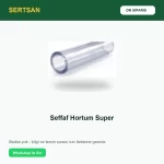 Sertsan Şeffaf Hortum Süper ön sipariş görseli