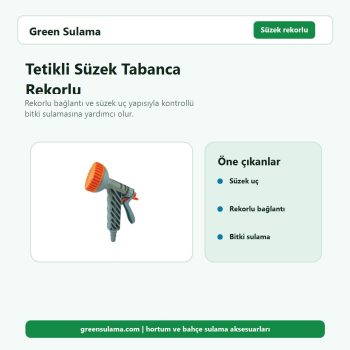 Tetikli Süzek Tabanca Rekorlu hortum ve bahçe sulama aksesuarı