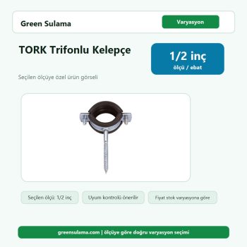TORK Trifonlu Doğalgaz Kelepçesi | 1/2″–4″ – 1/2″ urun gorseli
