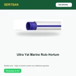 Sertsan Ultra Yat Marine Rulo Hortum ön sipariş görseli