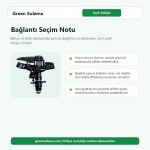 1/2 Yerli Siyah Açılı Fıskiye ana ürün görseli
