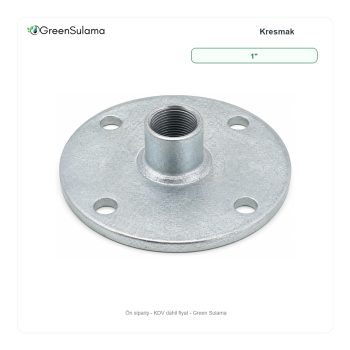 Kresmak 1" Kuyubaşı Flanşı ürün görseli - Green Sulama