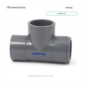 Pimtaş UH-PVC Yapıştırma Muflu Te ürün görseli - Green Sulama