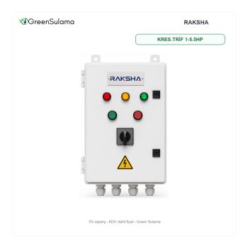 RAKSHA KRES.TRİF 1-5.5HP Dalgıç Pompa Elektrik Panosu (Schneider Malzemeli) ürün görseli - Green Sulama
