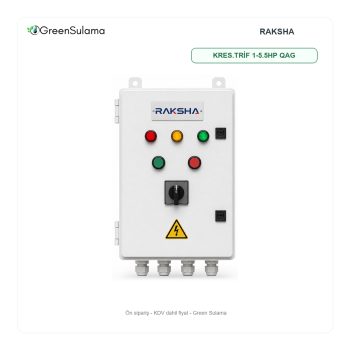 RAKSHA KRES.TRİF 1-5.5HP QAG Dalgıç Pompa Elektrik Panosu (QAG Malzemeli) ürün görseli - Green Sulama