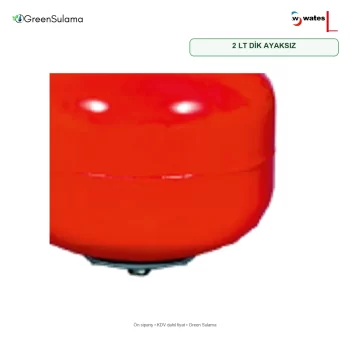 Wates 2 LT DİK AYAKSIZ Nema Değişebilir Membranlı Dik Ayaksız Hidrofor Tankı ürün görseli - Green Sulama