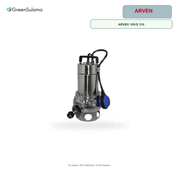 Arven ARVEX 100/S 316 316 Paslanmaz Çelik Foseptik Pompası ürün görseli - Green Sulama