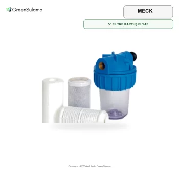 Ankara Bahçe Bakım Hizmetleri 10 MECK 5" FİLTRE KARTUŞ ELYAF Filtre Kartuşu urun gorseli - Green Sulama