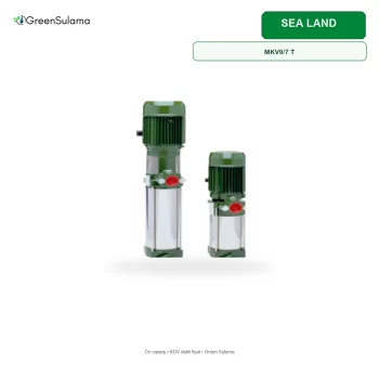 Sea Land MKV9/7 T Dik Milli Çok Kademeli Pompa ürün görseli - Green Sulama