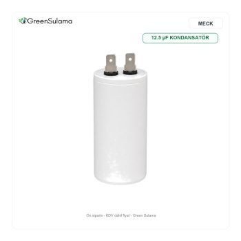 MECK 12.5 uF Soketli Daimi Devre Kondansatör urun gorseli - Green Sulama