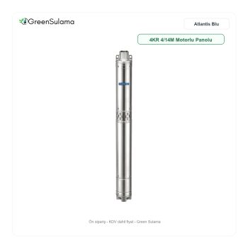 Atlantis Blu 4KR 4/14M 4 İnç Motorlu Panolu Dalgıç Pompa ürün görseli - Green Sulama