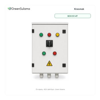 Kresmak SCH S1-4T Tek Pompalı Hidrofor Seti Panosu (Klasik) ürün görseli - Green Sulama