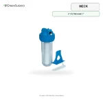 MECK 5" FİLTRE KABI 1" Filtre Kabı ve Kartuş ürün görseli - Green Sulama